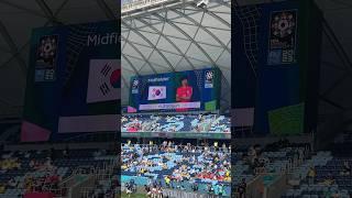 지소연의 라스트댄스 첫경기 ‼️ 한국 vs 콜롬비아 여자월드컵 #지소연#축구선수#여자축구#호주#여자월드컵