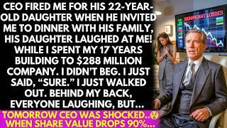 I Built His $288M Company After 17-Years of Hard Work, CEO Fired Me For His Daughter! But Unaware...