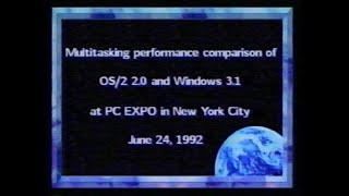 OS/2 2.0 & Windows 3.1 Performance Comparison - PC Expo-New York