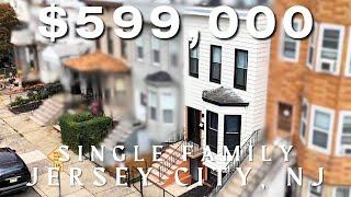 TOUR a PERFECT STARTER HOME in JERSEY CITY under $600,000 | NEW JERSEY | FULLY RENOVATED | 5 BD 5 BA