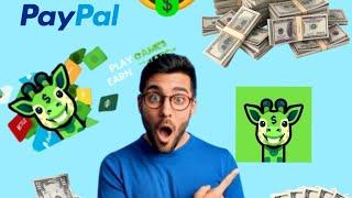 HOW TO MAKE MONEY  2MIN IN PAYPAL CASH GIRAFFE EASY MONEY  #howtomakemoneyonline #paypalmoney