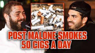 Post Malone Smokes 50 Cigarettes A DAY!