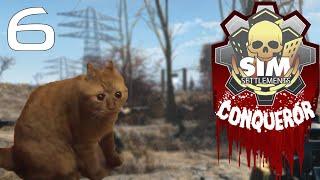 [6] Прохождение Fallout 4: Sim Settlements: Conqueror. С субтитрами!