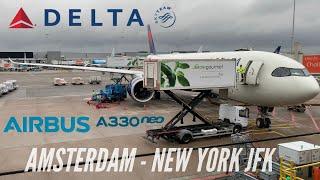 Trip Report | Amsterdam - New York JFK | Delta Economy Comfort + | Airbus A330-900 (A330Neo)