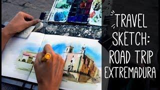 Travel Sketch: Extremadura