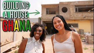 BUILDING A HOUSE IN GHANA | Turning a Boys Quarters into a Dream House with Natural Ghana Girl