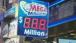 Mega lines for Mega Millions