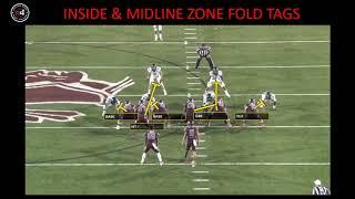 Dub Maddox - R4 System - Inside / Midline Zone Run Game Tag Adjusmtents Module