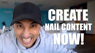 Create Nail Content Now! | Vlog 40