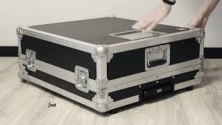 FLIGHT CASE FOR MA Lighting GrandMA2 onPC Command Wing + TROLLEY - ALP Flight Cases