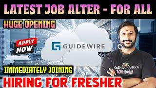 Guidewire Hiring Drive 2024 | High-Paying Jobs 2024  | Today Job Vacancy in Tamil | #jobs