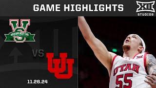 Mississippi Valley State vs. Utah Game Highlights | 2024-25 Big 12 Men's Basketball