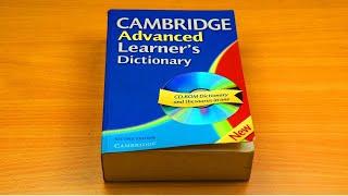 Cambridge Advanced Learner's Dictionary Book Review | Book Lovers TV