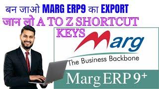 A TO Z Shortcut keys||Marg ERP9 Shortcut Keys||Most Important Shortcut Keys|| Very Use Full Keys||