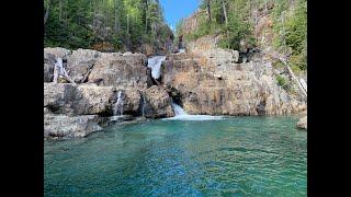 Most beautiful waterfall on Vancouver Island || Myra Falls || Strathcona Provincial Park, BC, Canada