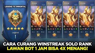 FIX SEKARANG ! TIPS SOLO VPN AUTO WINSTREAK SEASON 33 | Mobile Legends