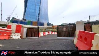 An Yu Aluminium Trackless Sliding Autogate | Au Yu Smart Gate