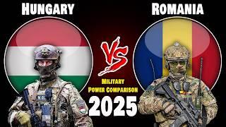 Hungary vs Romania Military Power Comparison 2025 | Romania vs Hungary Military Power 2025