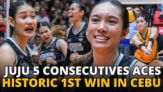 Coronel 9pts sa 1st Win ng Galeries! Serving and Blocking Party ng Highrisers DOMINATED Capital 1!