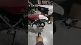 Xr650l baja build. Tare down has started.