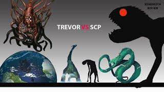 TREVOR HENDERSON VS SCP - SIZE COMPARISON | WORLD EATER GIANTS