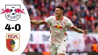 RB Leipzig VS FC Augsburg 4-0 Highlights | Bundesliga 2024/2025