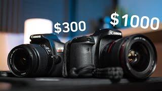 $300 Camera vs $1000 Camera - What's The Difference?!