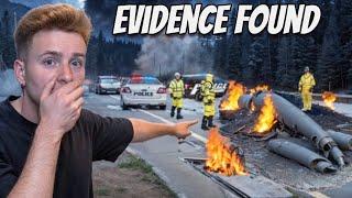 Investigating the New Jersey Drone /UFO CRASH SITE | Military Police Pulled Us Over (Found Evidence)