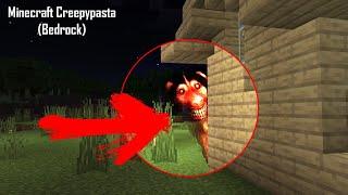 If You Hear Creepy Wolf Sounds, ABANDON YOUR HOUSE! Minecraft Creepypasta (Bedrock)