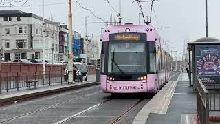 Blackpool Bombardier Flexity 2 Pretty Little Thing 016 Tram #shorts