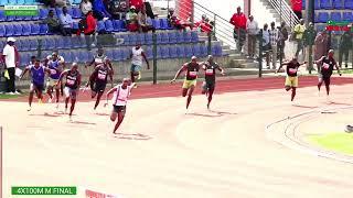 Men's 4x100m Final| African Senior Athletic Championships Trials 2024