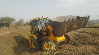 JCB Dozer Working on Sandy Place | jcb 3dx | | jcp video | Jcb Stunt | jcb video | JCB Dozer Video