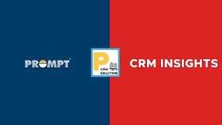 Prompt Latest Generation CRM INSIGHTS | www.prompt.in