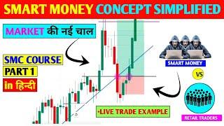 how to trade with smart money ‼️Smart money's all concepts explained with Live Trade‼️ pkr trading