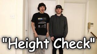 George and Sapnap Official Height Check