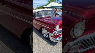 The Coolest 1956 Chevrolet Nomad #musclecar #restomod #shortsvideo