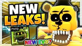 *NEW* EVOLUTIONS LEAKS! + NEW AFK NIGHTMARE UNIT THIS WEEKEND?!  | Five Nights Tower Defense