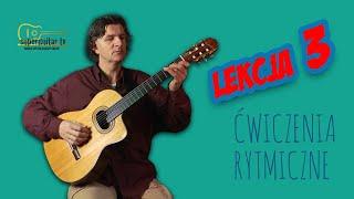 Lekcja 3. Ćwiczenia rytmiczne. #Nauka gry na gitarze #guitar #lesson #cover #tutorial