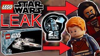 LEAKED Lego Star Wars 25th Anniversary figs + Sets !!!!