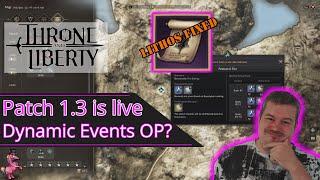 Lithos fixed, Dynamic Events get new Rewards | Throne and Liberty Update 1.3 Patchrundown Analysis