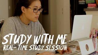 STUDY WITH ME--let's study together! | TheStrive Studies! (no music)