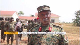 UPDF engineering brigade - Pakwach Health Centre iv near completion