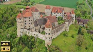 Harburg Castle - Germany 4K