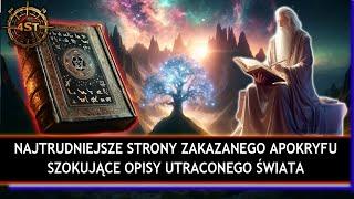 Najtrudniejsze strony zakazanego Apokryfu - Szokujące opisy utraconego Świata