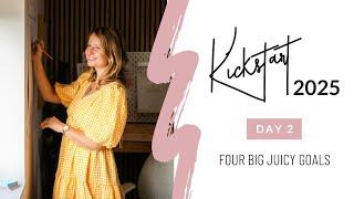 FREE Kickstart Challenge - Day 2 - Four Big Juicy Goals