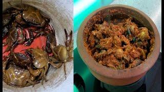 Crab Sukka | Mangalore style Crab Sukka | Village style crabs