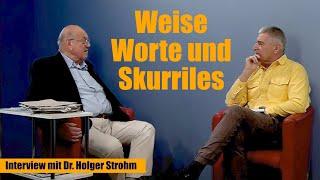 Dr. phil. Holger Strohm im Interview mit Jo Conrad von Bewusst.TV: „Weise Worte & Skurriles“