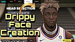 NBA2K23 *NEW* BEST DRIPPY FACE SCAN NEXT GEN!!! BEST FACE CREATION TUTORIAL!!