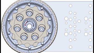 DieBotics Sprocket Gearbox