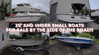 Picking 20' and Under Small Boats by the Side of the Road - What Does $5.5K to $40K Get You?